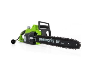 greenworks 18-Inch corded electric chainsaw 