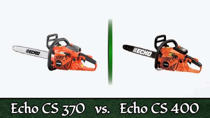 Echo CS 370 vs Echo CS 400 chainsaw