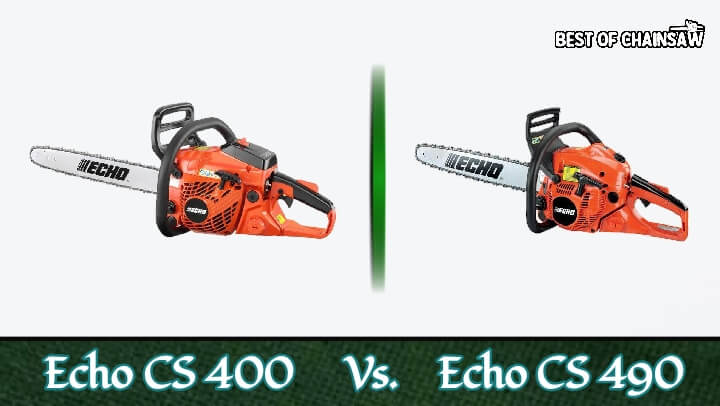 Echo CS 400 Vs Echo CS 490 Gas Chainsaw