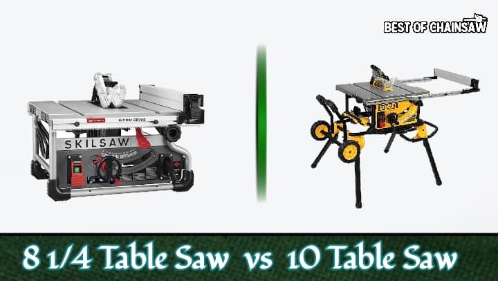 8 vs 10 inch table saw