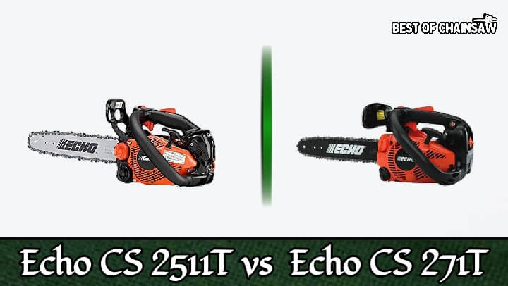 Echo CS-2511T vs CS-271T