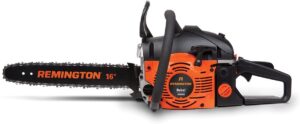 The Remington RM4216 Rebel is a durable, affordable chainsaw