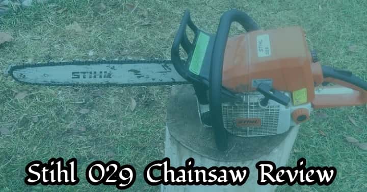 Stihl 029 Chainsaw Review