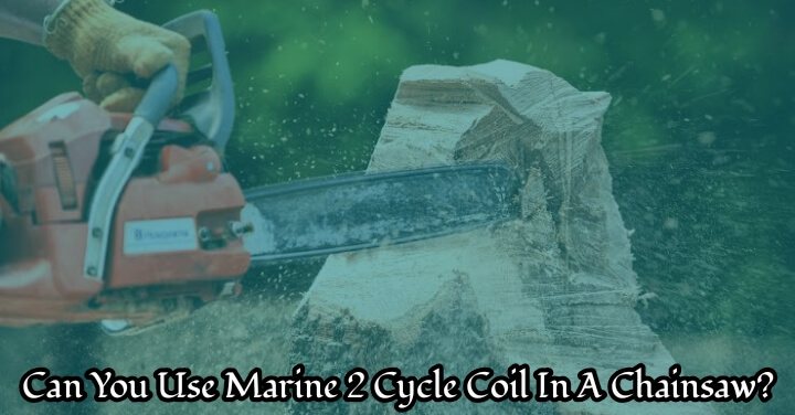 can you use marine 2 cycle oil in a chainsaw